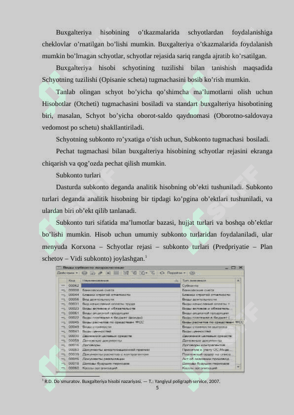 Boshlang’ich qoldiqlarni kiritish 5