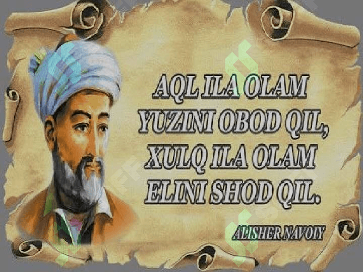 Alisher Navoiy asarlari tarbiyaviy ahamiyati 5