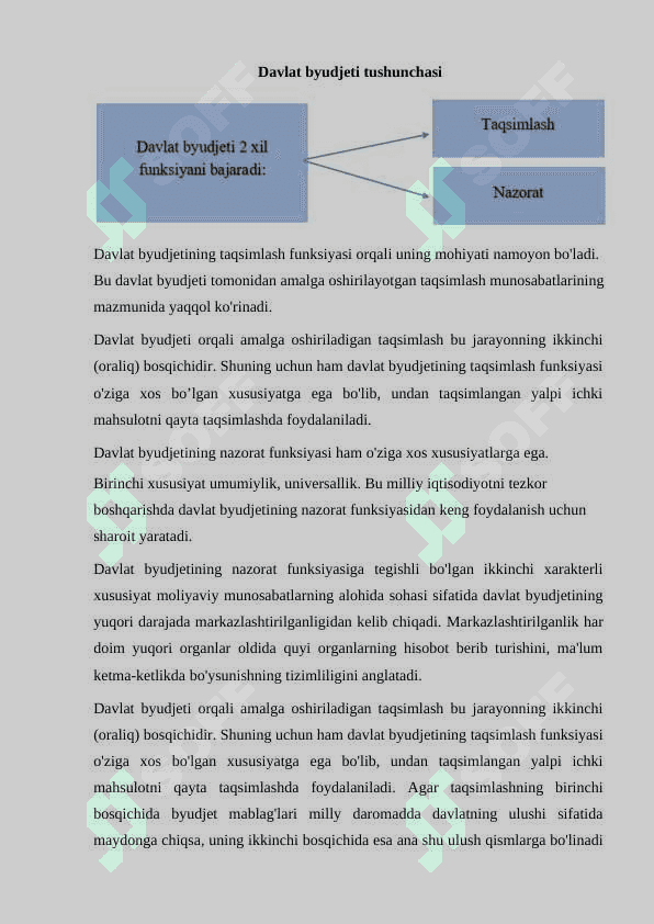 Davlat byudjetini prognozlashtirish 5