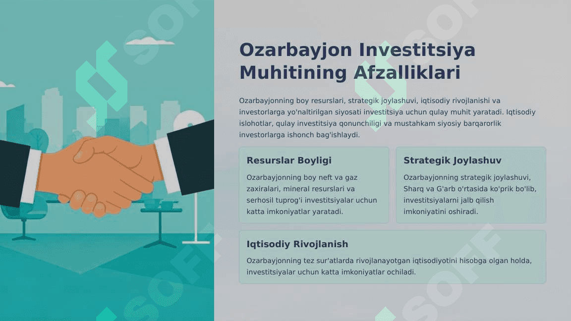 Ozarbayjon davlatining investatsiya tahlili 7