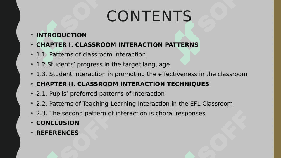 THE IMPORTANCE OF INTERACTION PATTERNS IN CLASSROOM LANGUAGE LEARNING 2