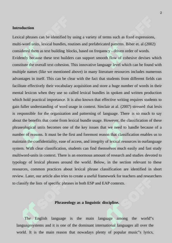 Study of phrases andphraseological units from strucrural andsemantic aspects 2