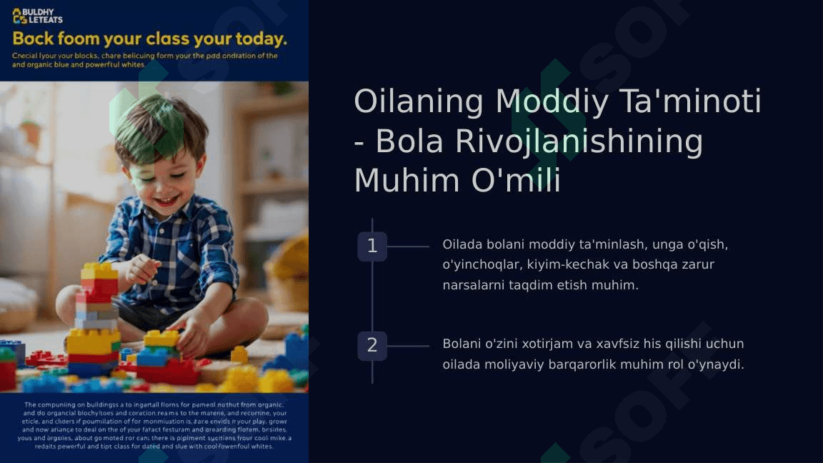 Oilada bolalarni muvaffaqiyatli tarbiyalash shartlari 7