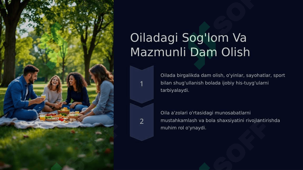 Oilada bolalarni muvaffaqiyatli tarbiyalash shartlari 8