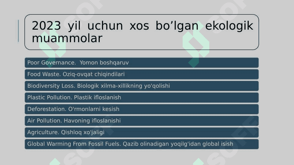 Atrof muhit va iqtisodiyot 4