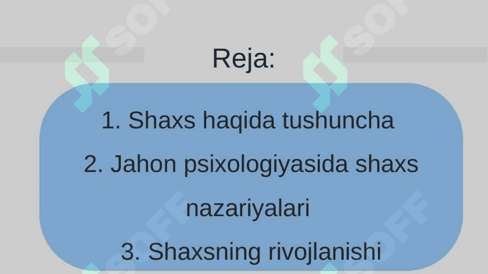 Shaxsni oʻrganish metodlari 2