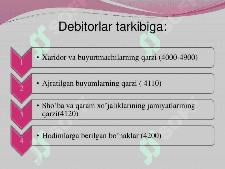 Debitorlik va kreditorlik 5
