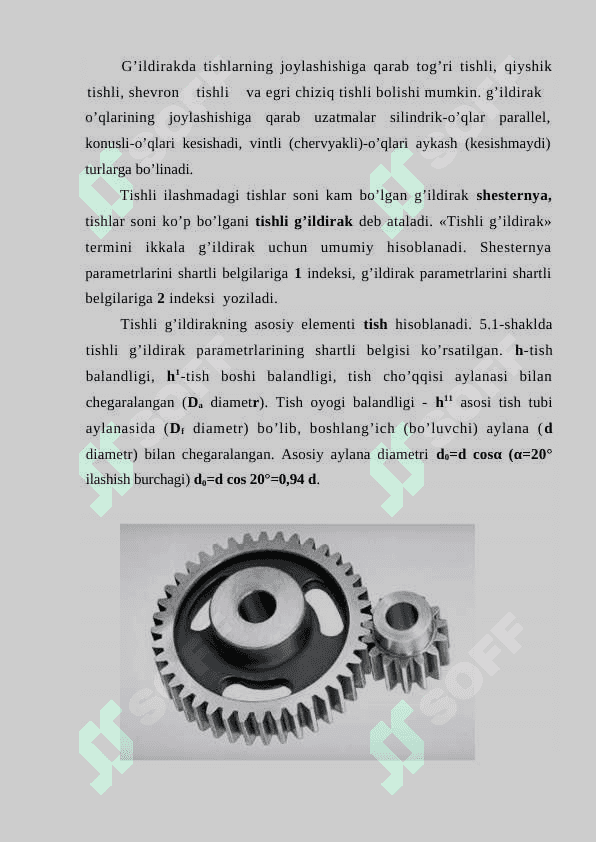 Tishli uzatmalar 3
