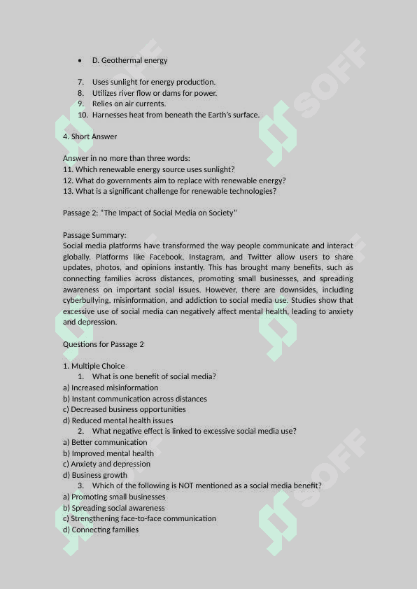 Full reading tests 40 2