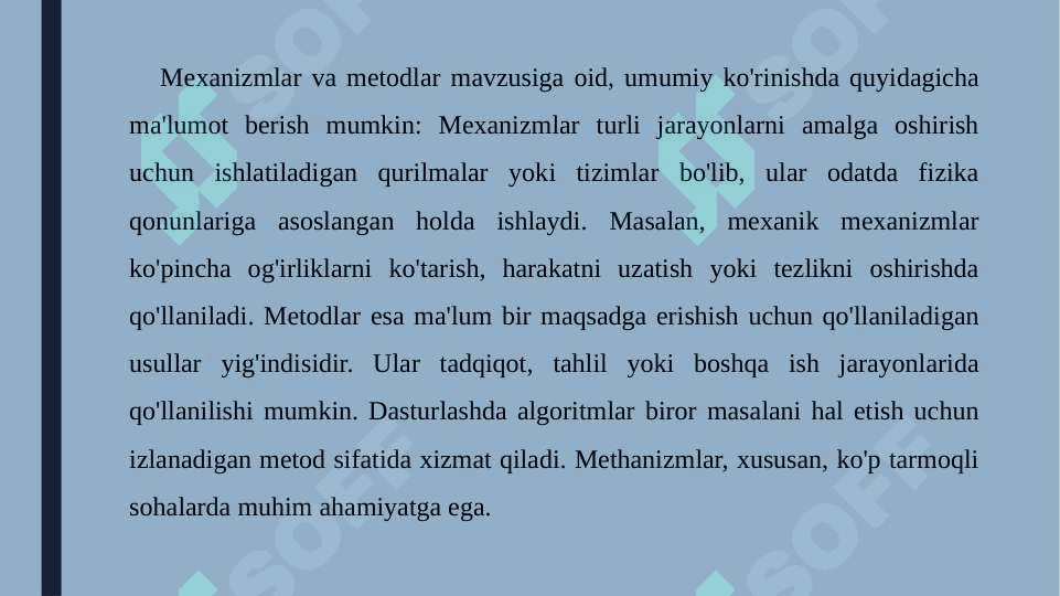 Obyektga yo‘naltirilgan ma’lumotlar bazasi 8