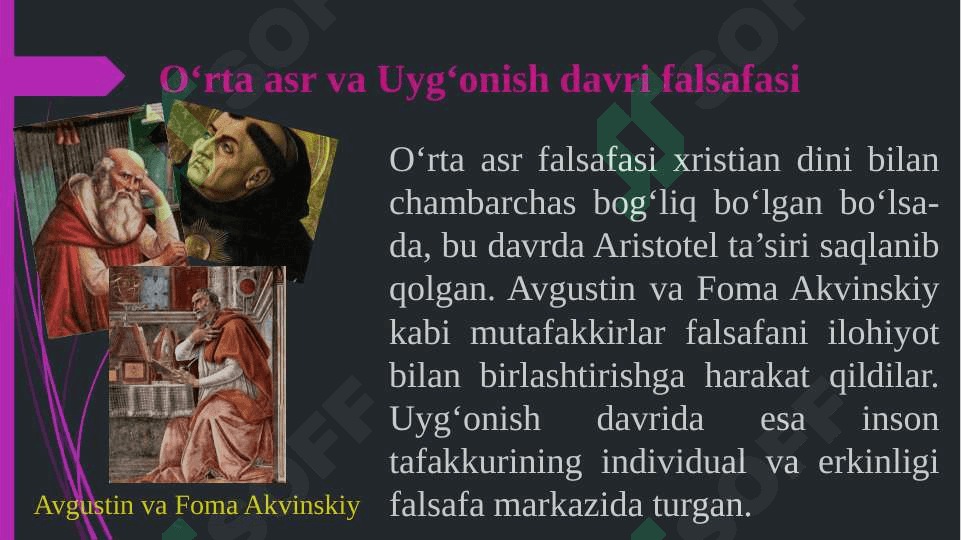 FALSAFANING MOHIYATIGA OID G‘ARB MUTAFAKKIRLARI TA’RIFLARINI O‘RGANISH 7