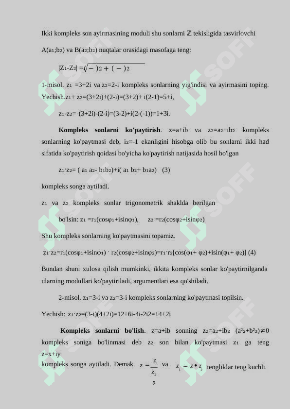 Kasr ratsional funksiyalarni integrallash 8