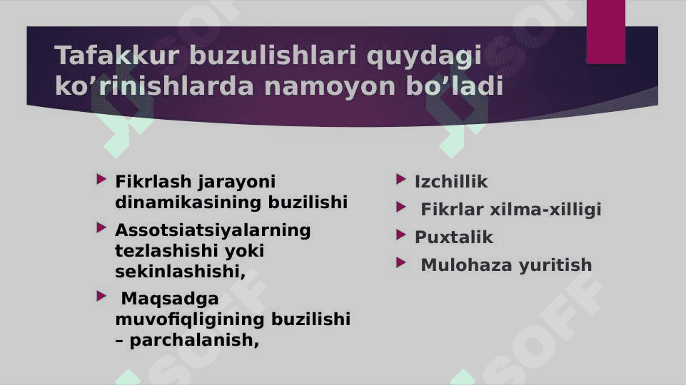 tafakkur buzilishlari 3