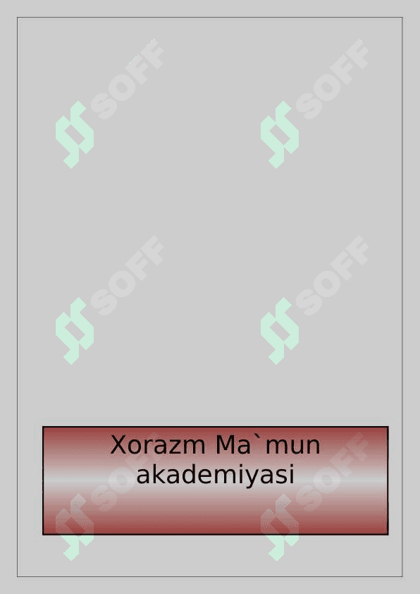 Xorazm Mamun akademiyasi va uning ilmiy faoliyati 2