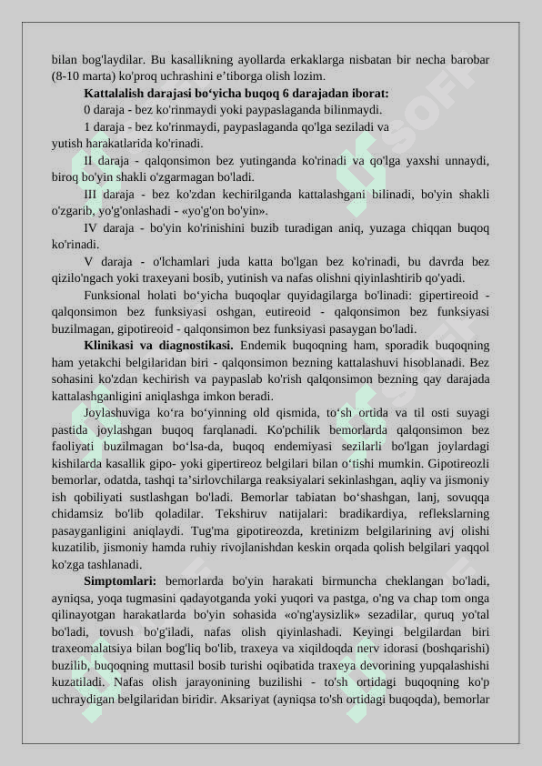 Qalqonsimon bez kasalliklari 2