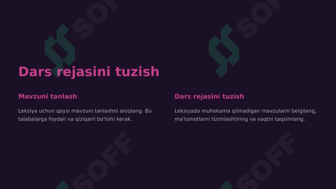 Talabalar leksiyasi 6