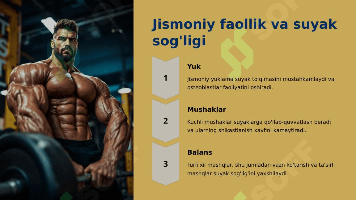Suyak o'sishida turmush tarzining va tashqi omillarning ta'siri 7