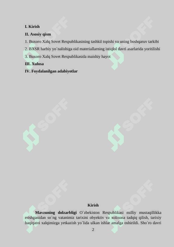 Buxoro xalq sovet respublikasining tashkil topishi 2