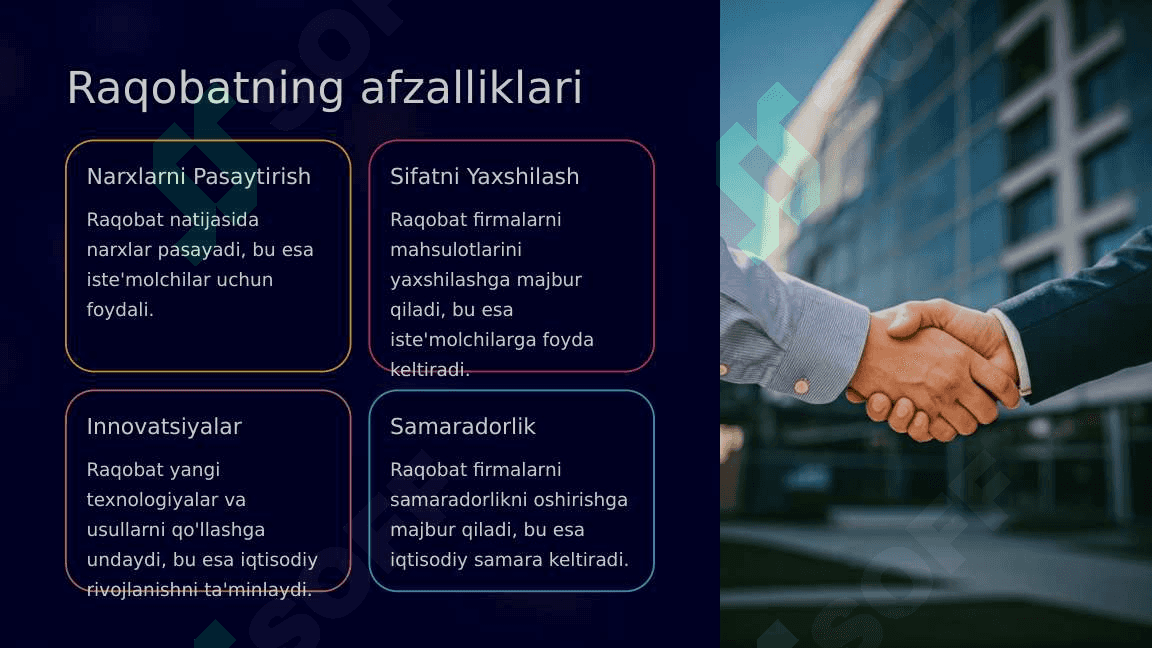 Mukammal bozorda raqobat va monopoliya 4