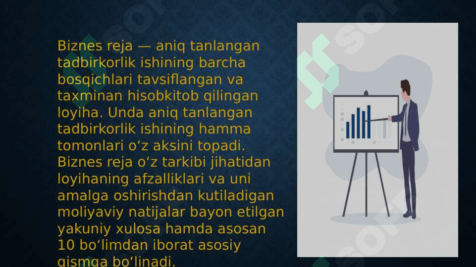 Biznes loyihada marketing rejasi 2
