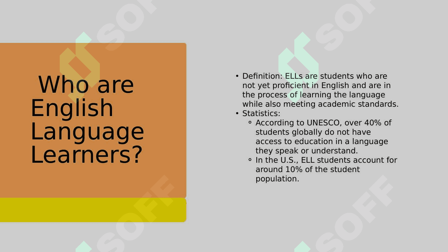 Analyzing and Inferring the Outcomes of English Language Learners (ELL) 3