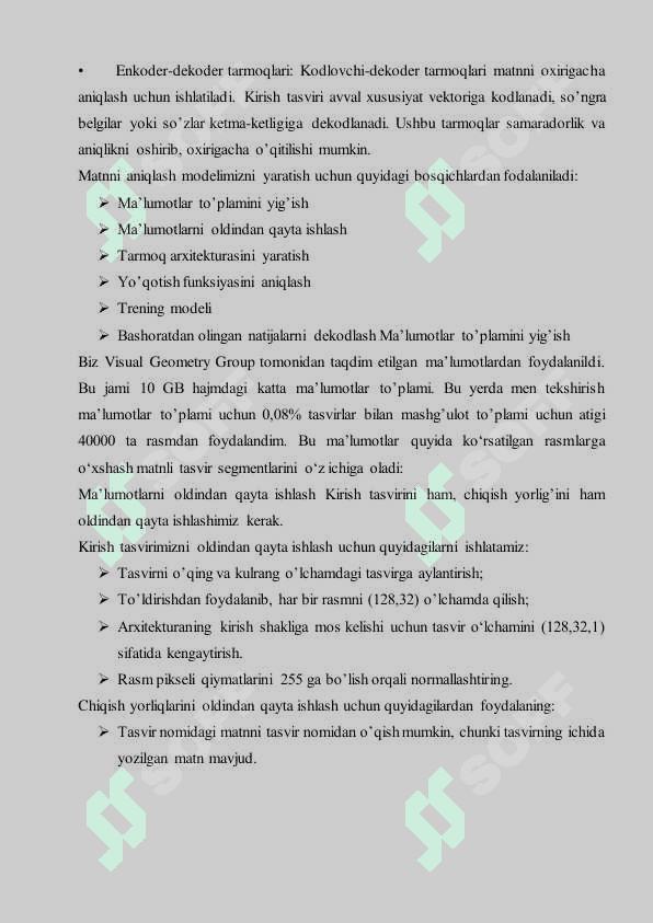 Neyronli to’rlar yordamida yechiladigan asosiy masalalar 3