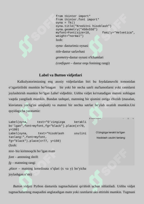 Python dasturlash tilida kalkulyator tuzish 4