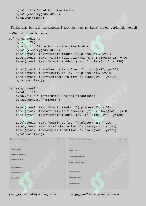 Python dasturlash tilida kalkulyator tuzish 6