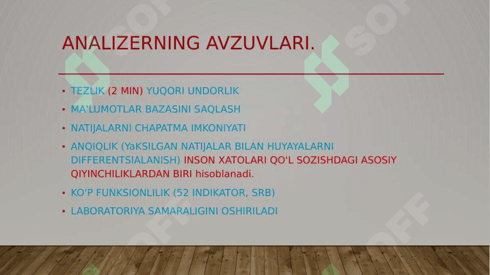 Umumiy qon tekshiruvi. 6
