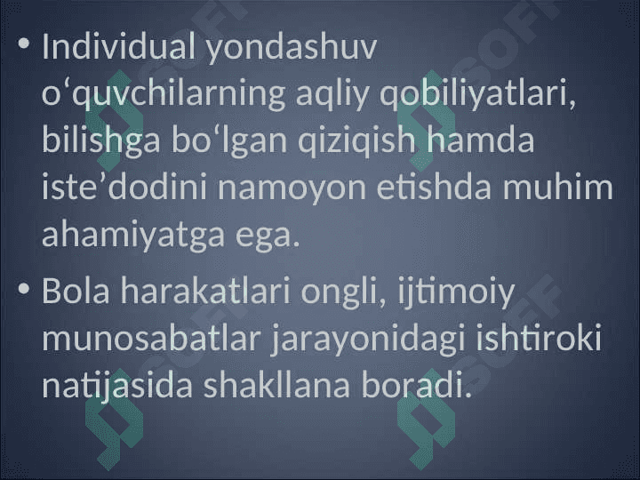 Shaxs va uning individual psixologik xususiyatlari 5