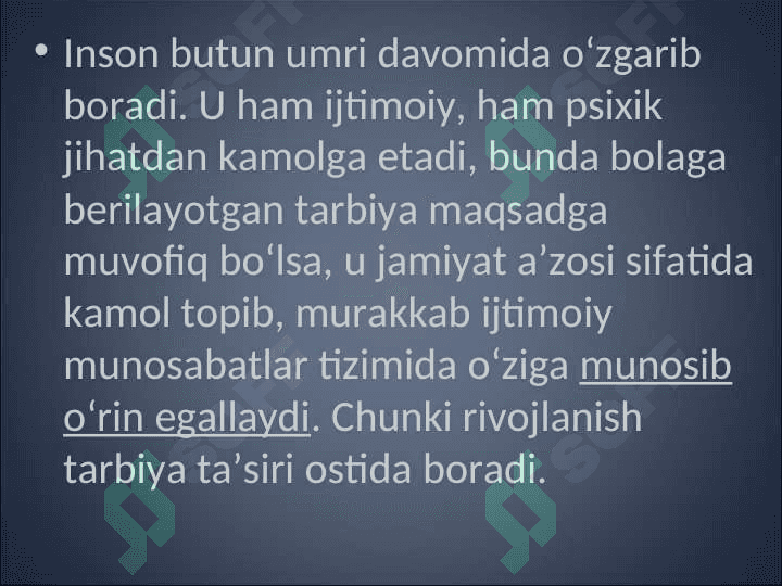 Shaxs va uning individual psixologik xususiyatlari 8