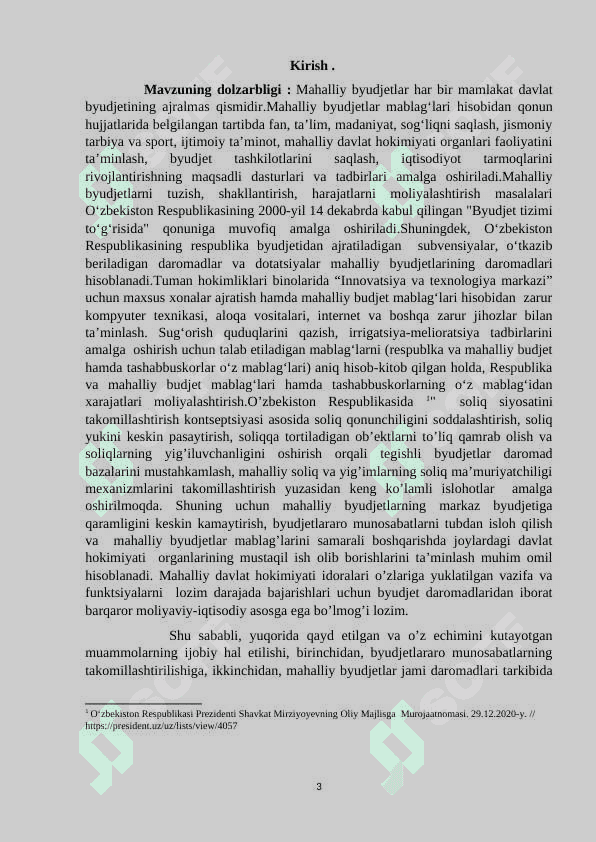 Mahalliy byudjetlarning daromad va xarajatlarini tartibga solish 3