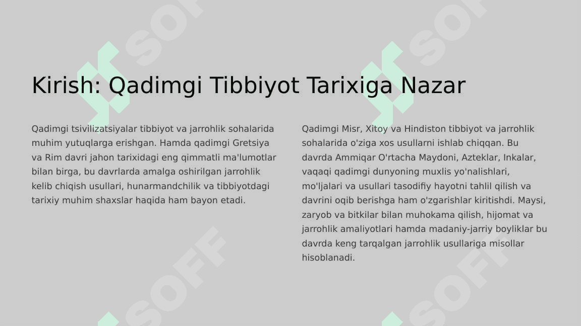 Qadimgi gretsiya va rimda jarrohlik usullari 3