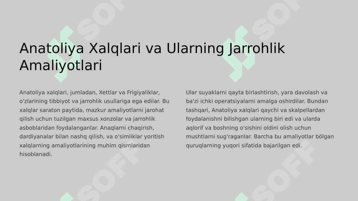 Qadimgi gretsiya va rimda jarrohlik usullari 6