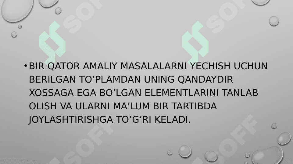 Qiziqarli kombinatorika 3