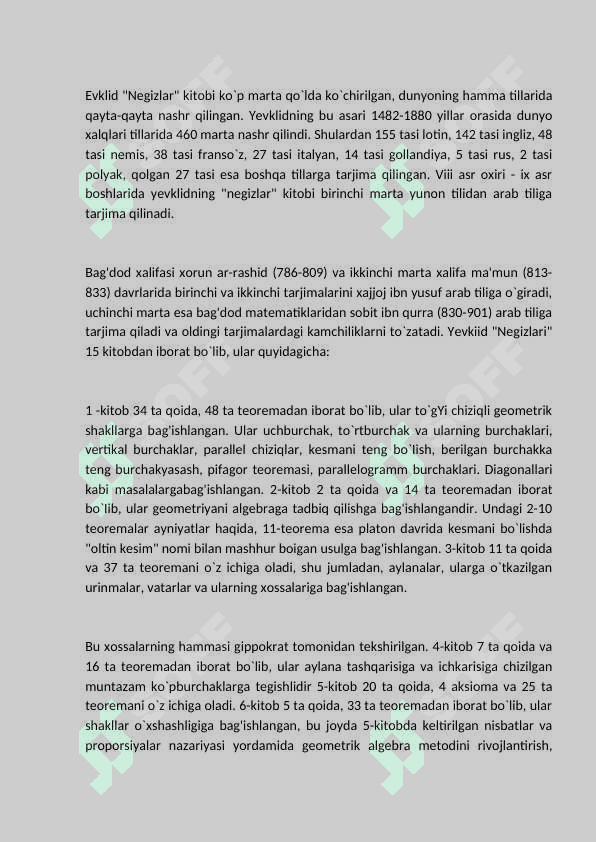 Noevklid geometriya. 3