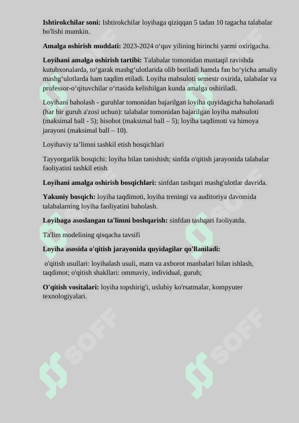 “XI-XV asrlarda Angliya”“XI-XV asrlarda Angliya” loyiha ishi 2