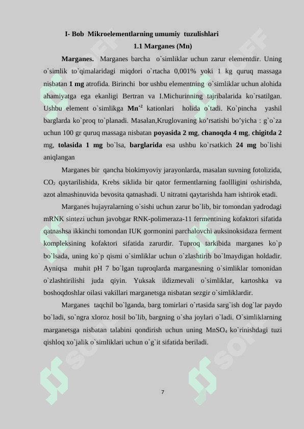 MIKROELEMENTLAR VA ULARNING FIZIOLOGIK AHAMIYATI 7