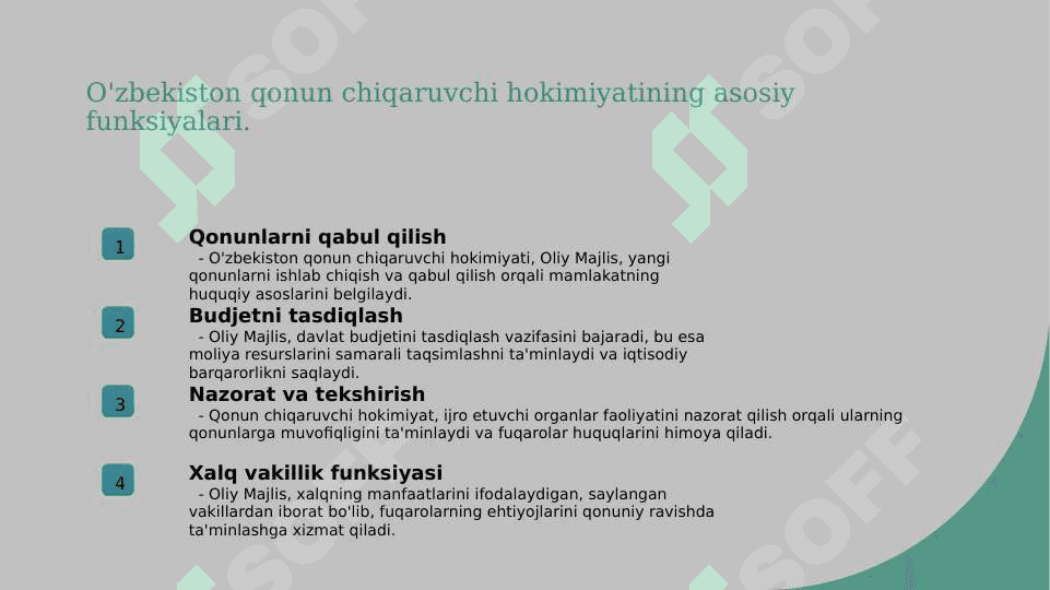 O'zbekiston Respulikasida hokimyatning bo'linish prinsiplari 3