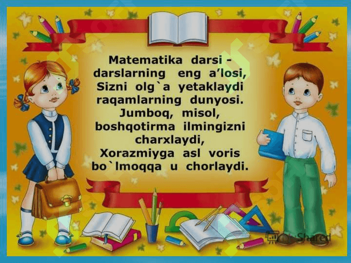 Yoyiq burchak.Burchak gradusi. 2