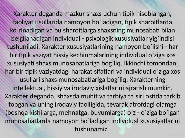 Oʻzbekiston yangi tarixidan sessiya test savollari 6