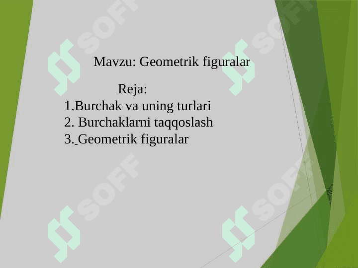 Geometrik figuralar 2