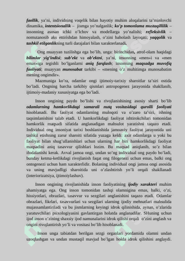 ONG TARAQQIYOTI VA ONGSIZLIK 4