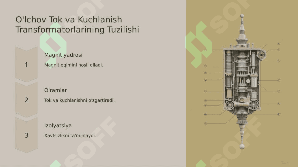 O'lchov Tok va Kuchlanish Transformatorlarining Montaji. 4