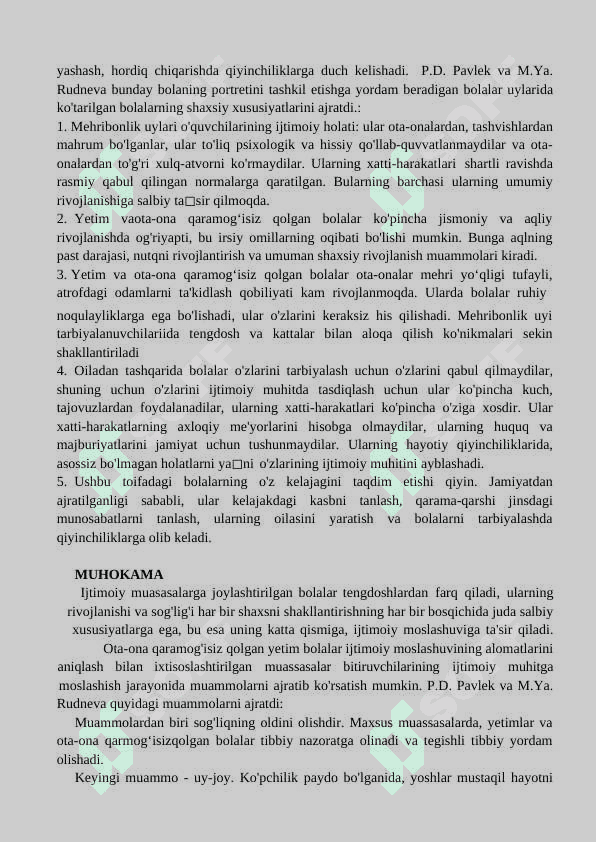 Ijtimoiylashuv jarayonida muhitning oʻrni 3