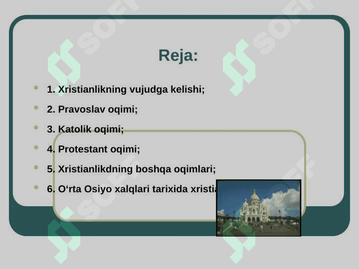 Ilk Xristianlik dini teologiyasi 2