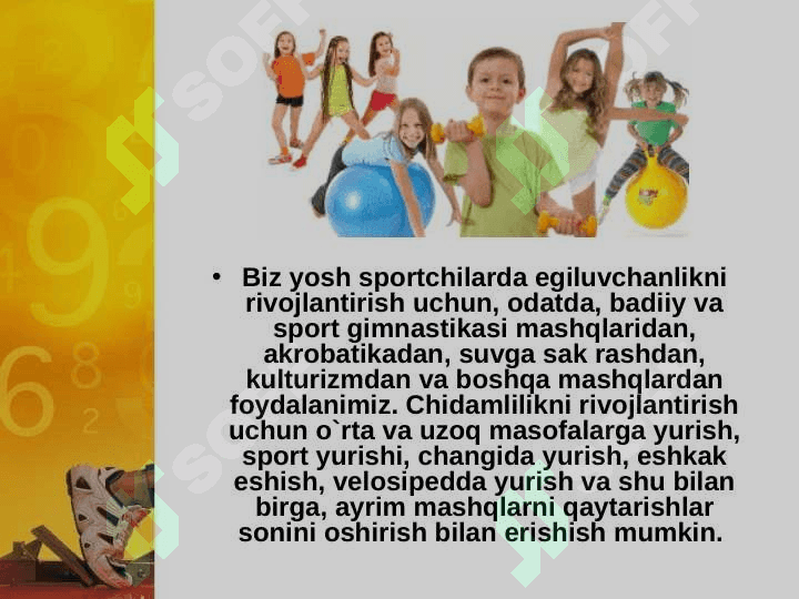 Jismoniy sifatlarni tarbiyalash metodikasi 6