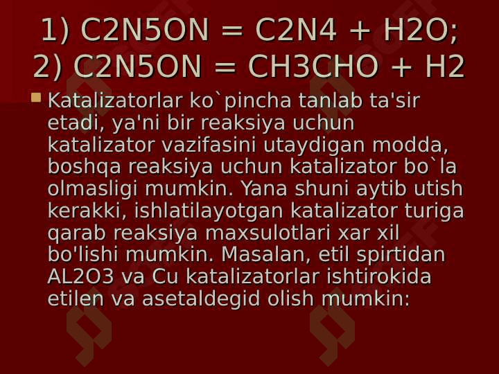 KATALIZATORLAR 2