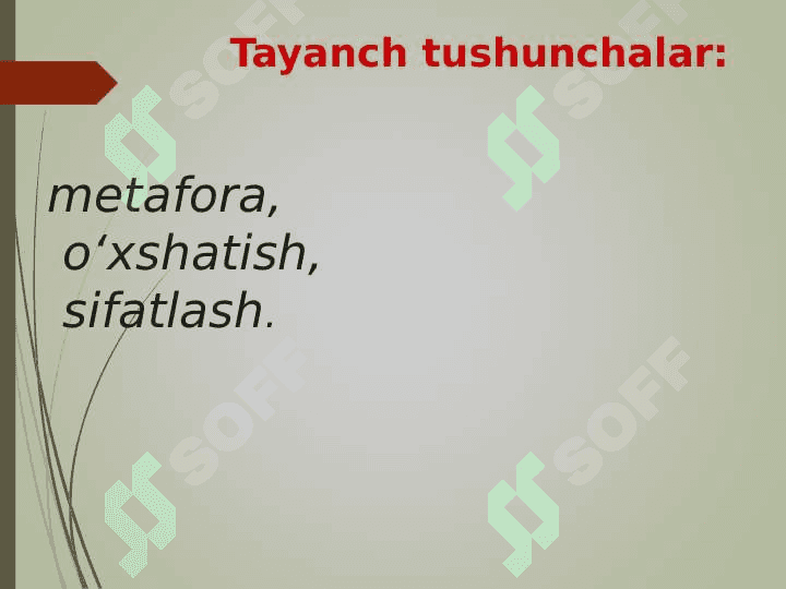 Metafora, o‘xshatish va sifatlashlarning badiiy matndagi o‘rni 3