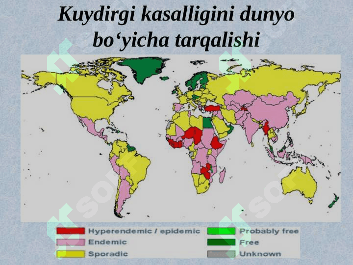 Kuydirgi   tarixi va geografik tarqalishi 7